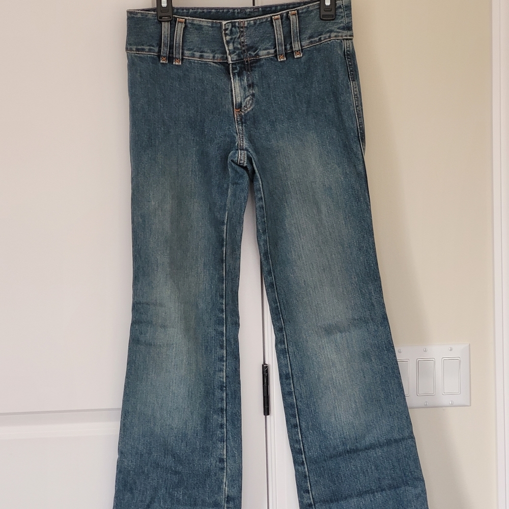 Gap Elite Blue Denim Utility Jeans College School Retro Y2K Gift Comfy Winter